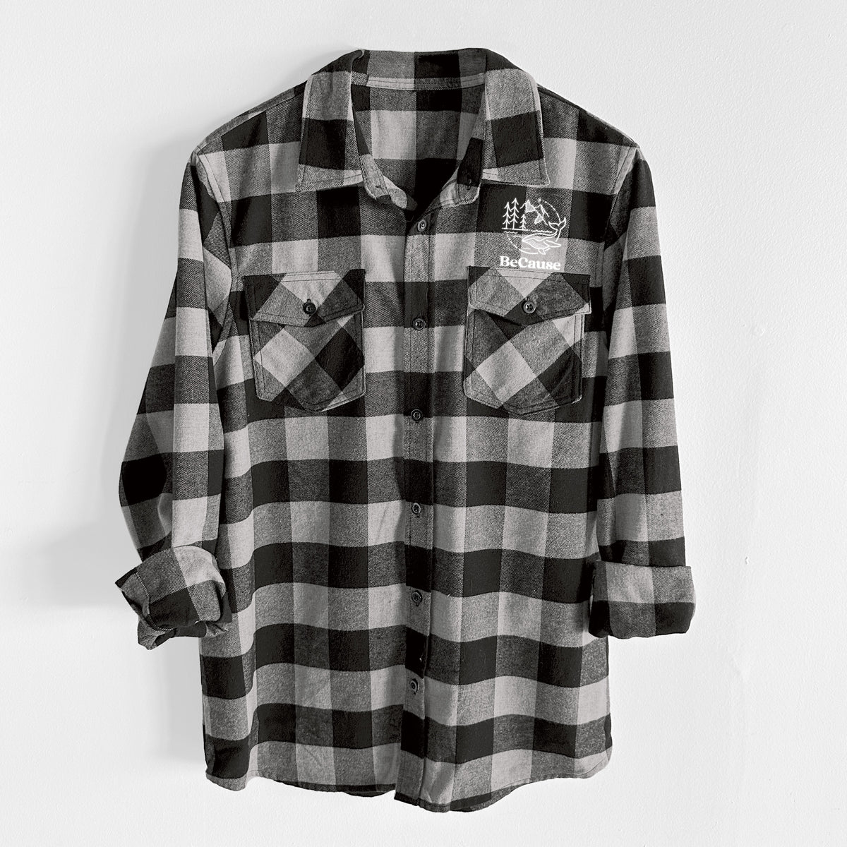 Because Connected  - Men&#39;s Flannel Shirt