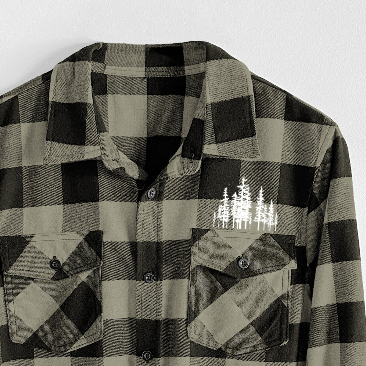 Evergreens  - Men&#39;s Flannel Shirt