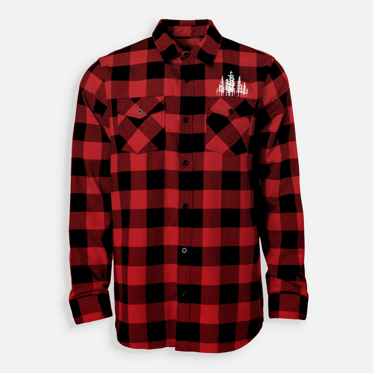 Evergreens  - Men&#39;s Flannel Shirt