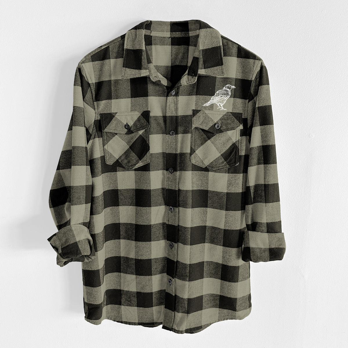 Raven  - Men&#39;s Flannel Shirt