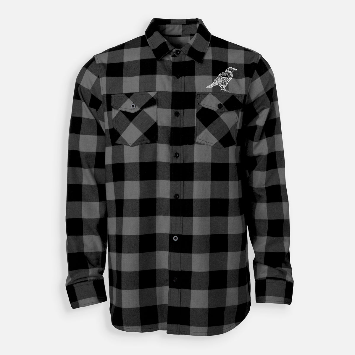 Raven  - Men&#39;s Flannel Shirt