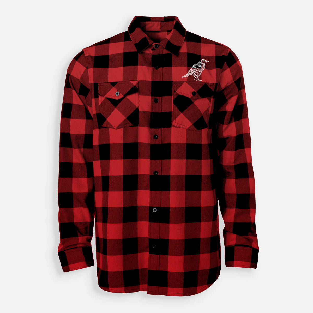 Raven  - Men&#39;s Flannel Shirt