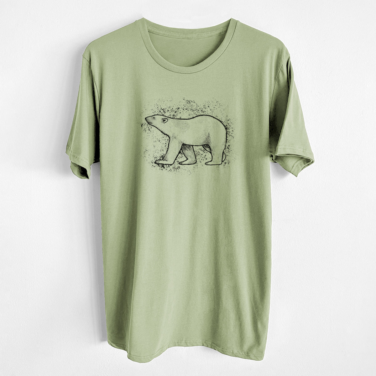 CLOSEOUT - Polar Bear - Unisex Crewneck - Made in USA - 100% Organic Cotton