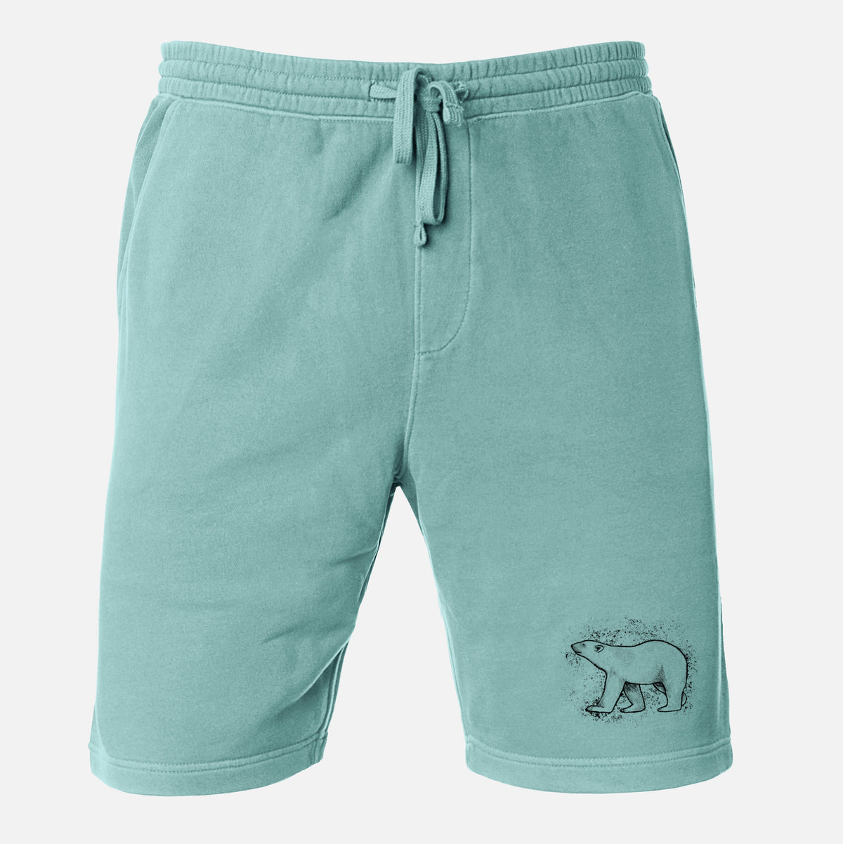 Polar Bear - Unisex Pigment Dyed Shorts