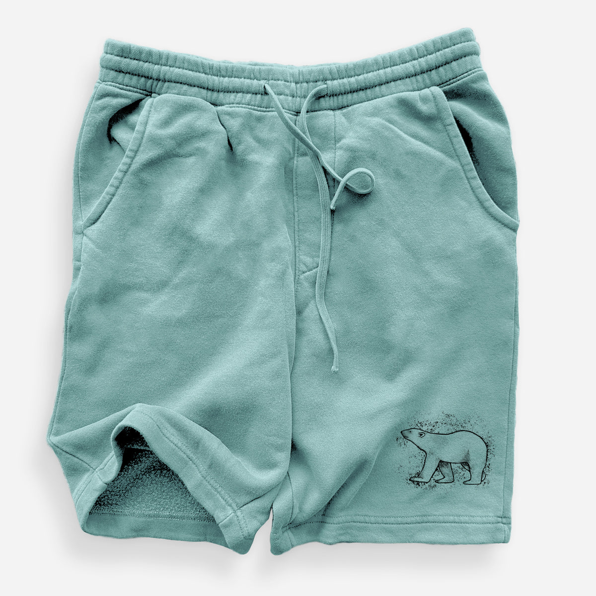 Polar Bear - Unisex Pigment Dyed Shorts