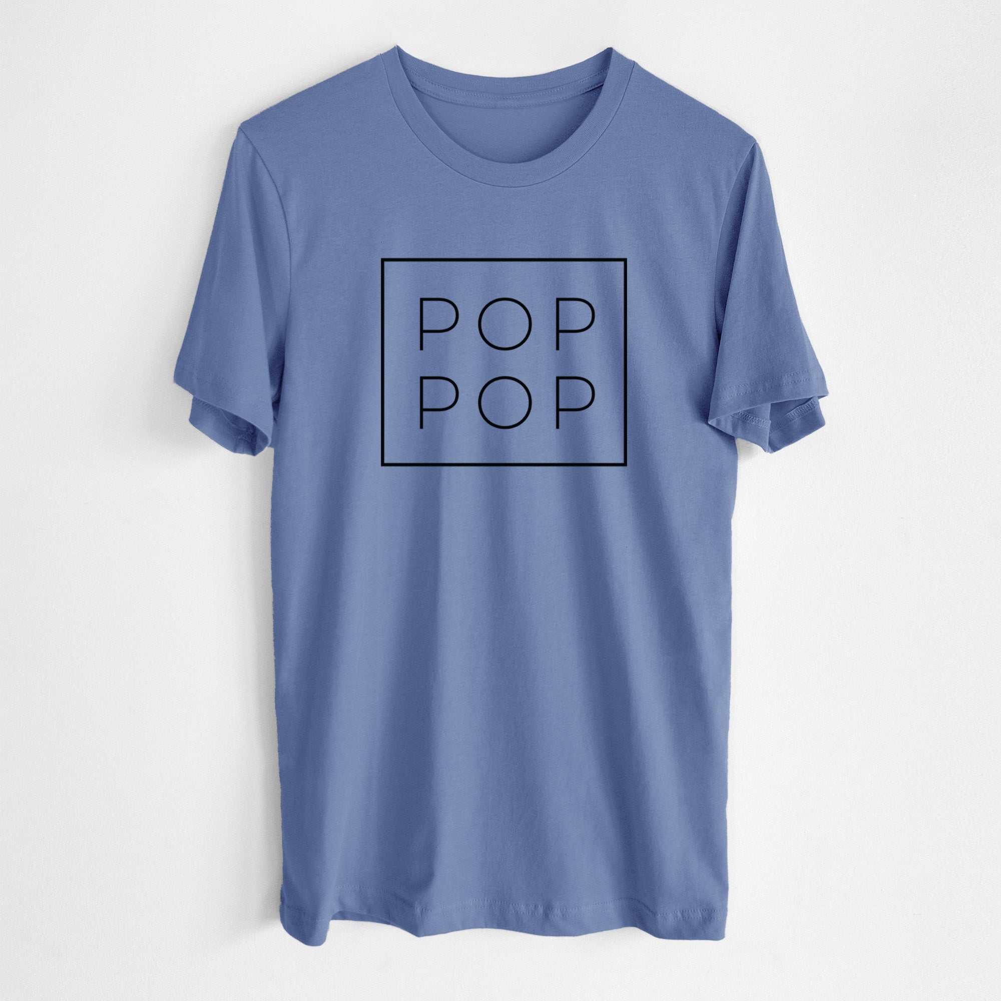 Pop Pop Boxed - Lightweight 100% Cotton Unisex Crewneck
