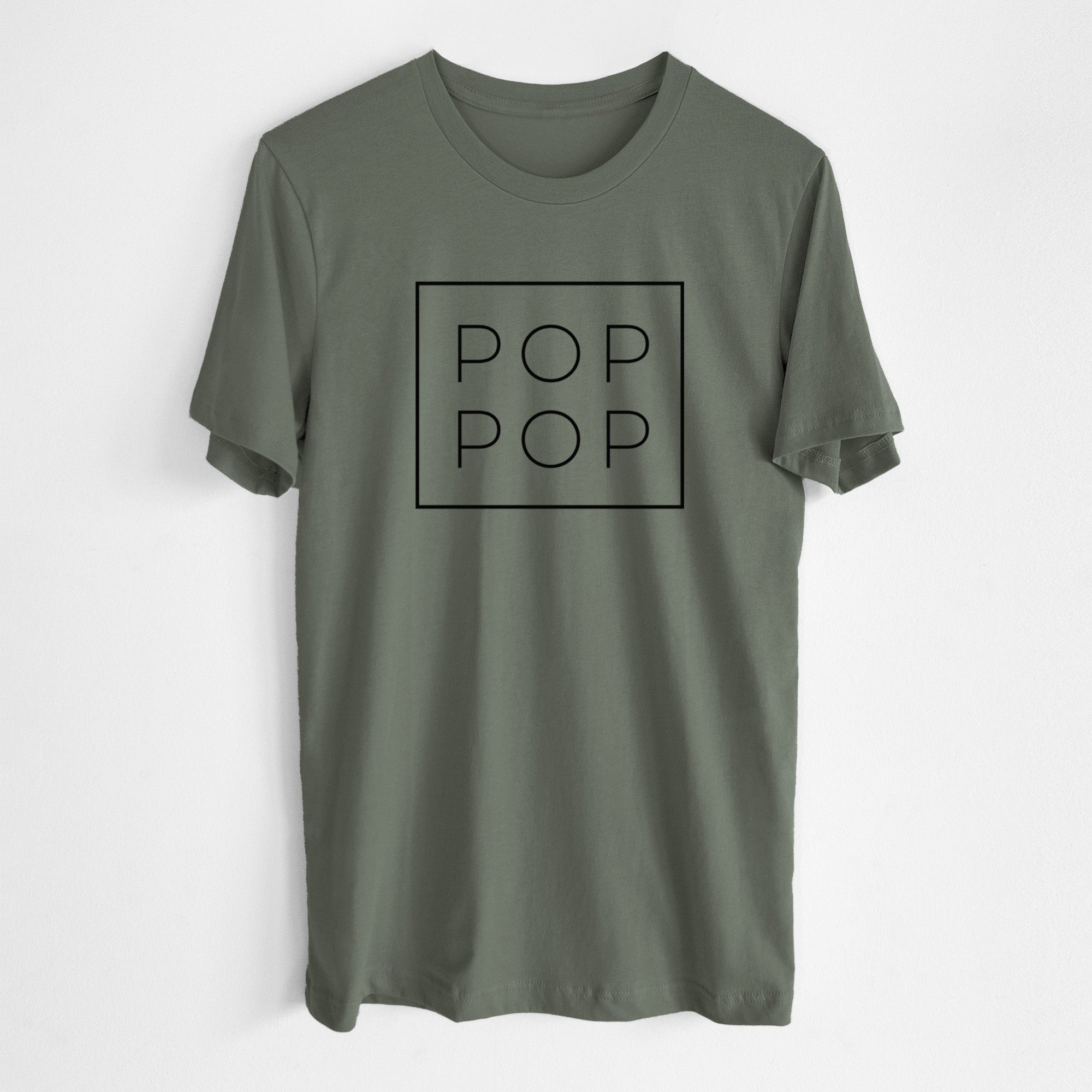 Pop Pop Boxed - Lightweight 100% Cotton Unisex Crewneck