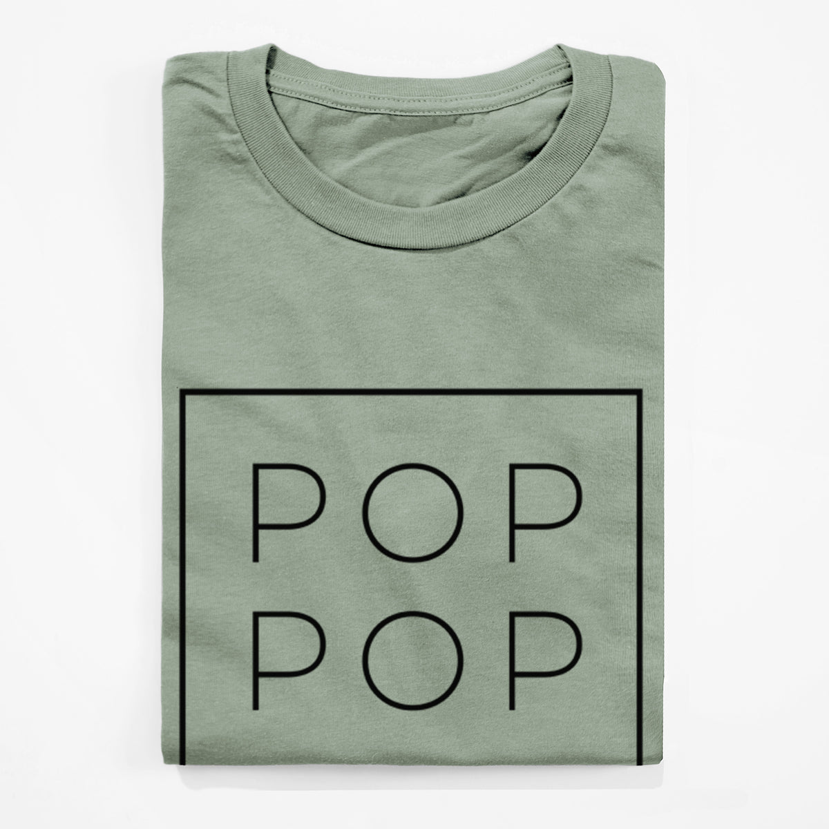 Pop Pop Boxed - Lightweight 100% Cotton Unisex Crewneck