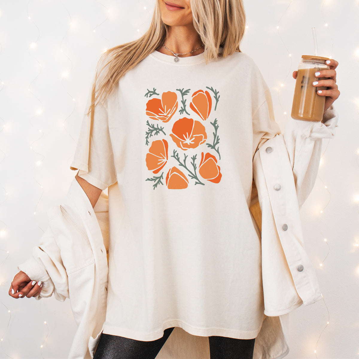Poppy Vibes - Unisex Comfort Colors Garment-Dyed Heavyweight T-shirt