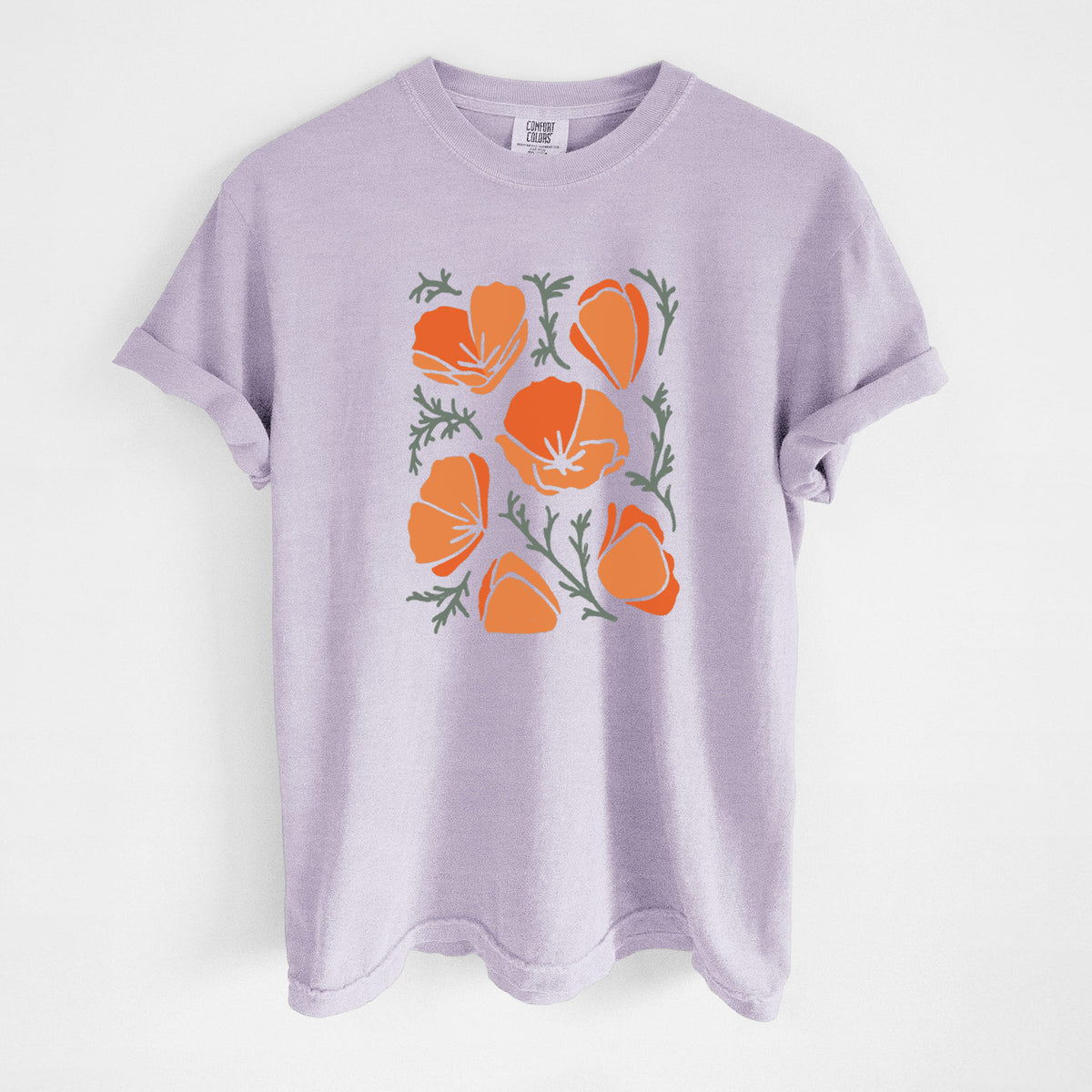 Poppy Vibes - Unisex Comfort Colors Garment-Dyed Heavyweight T-shirt