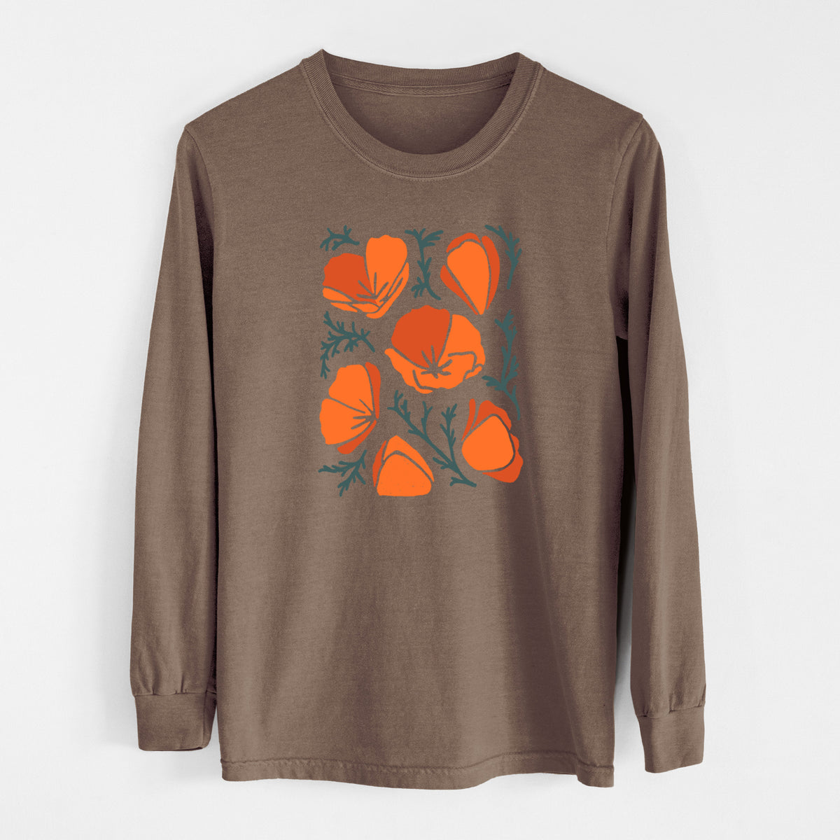 Poppy Vibes - Unisex Comfort Colors 100% Cotton Long Sleeve