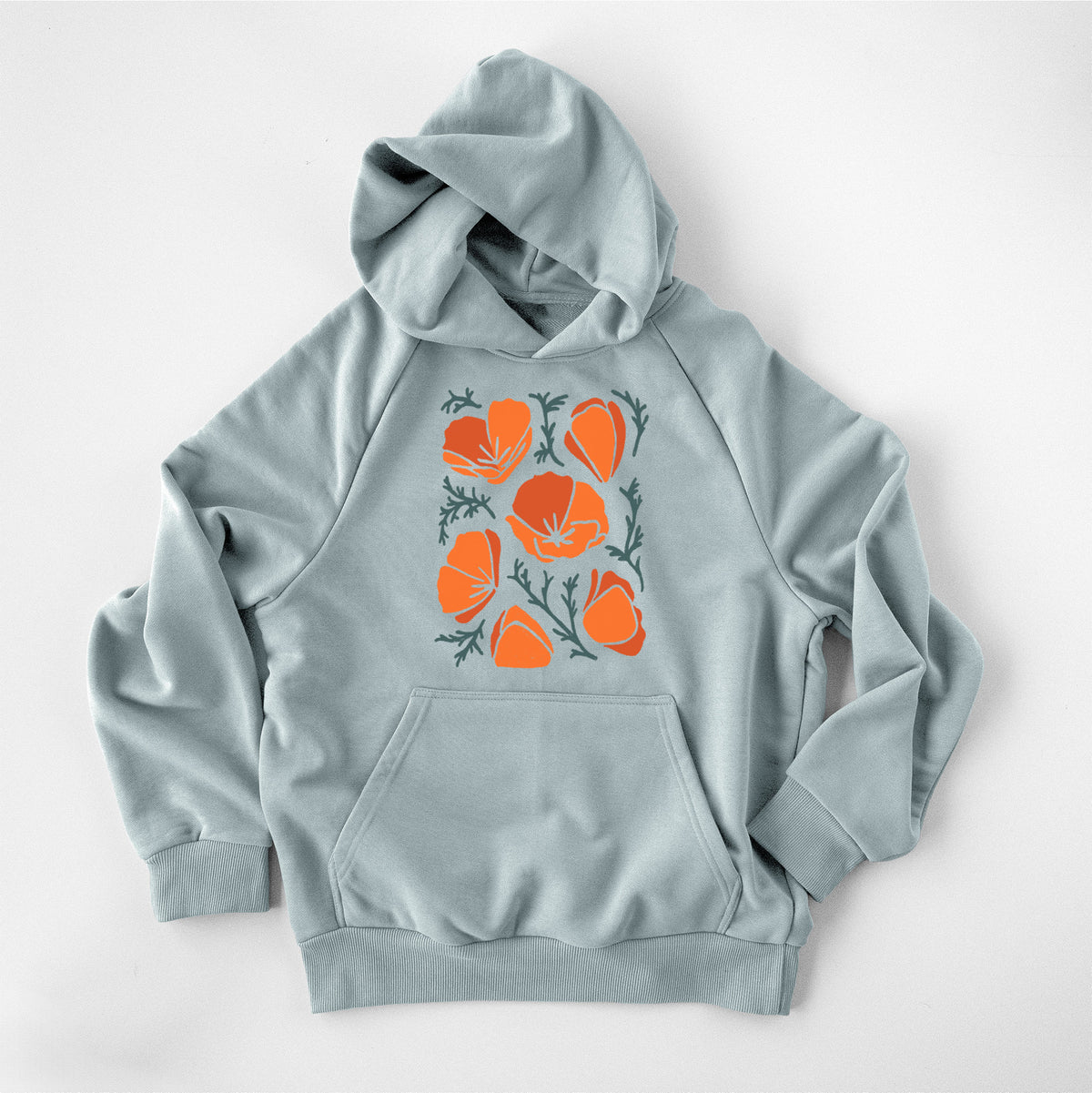 Poppy Vibes - UltraLuxe Heavyweight French Terry Hoodie