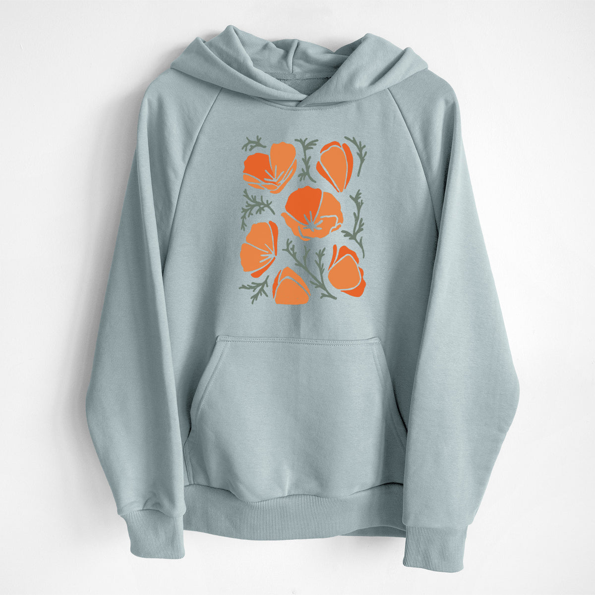 Poppy Vibes - UltraLuxe Heavyweight French Terry Hoodie