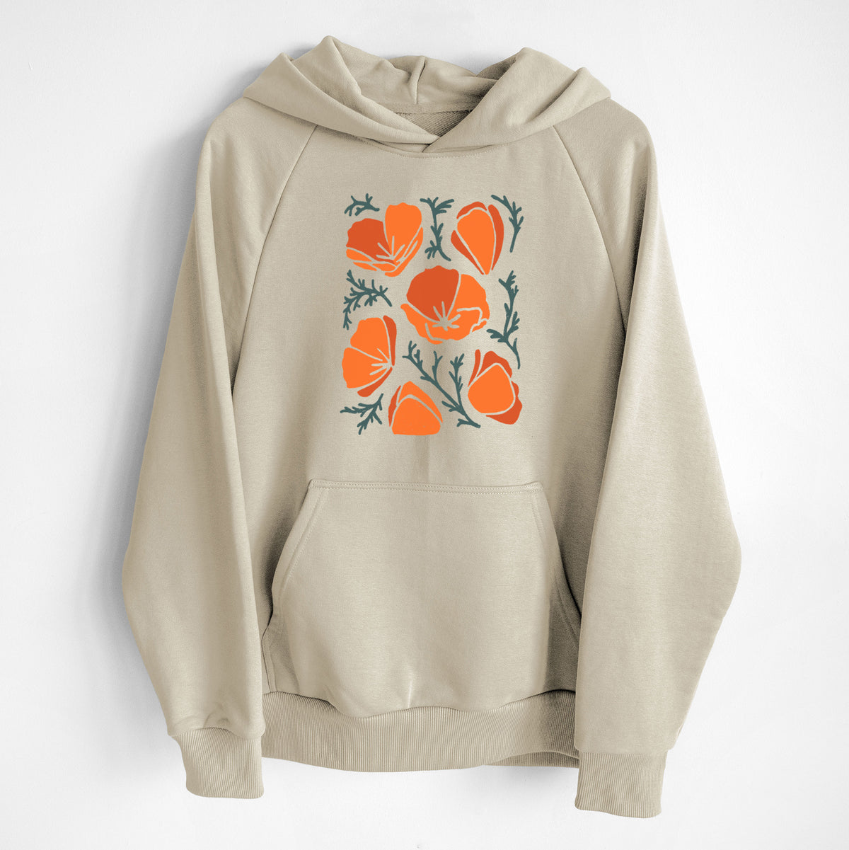 Poppy Vibes - UltraLuxe Heavyweight French Terry Hoodie
