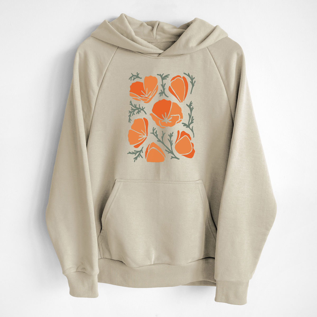 Poppy Vibes - UltraLuxe Heavyweight French Terry Hoodie