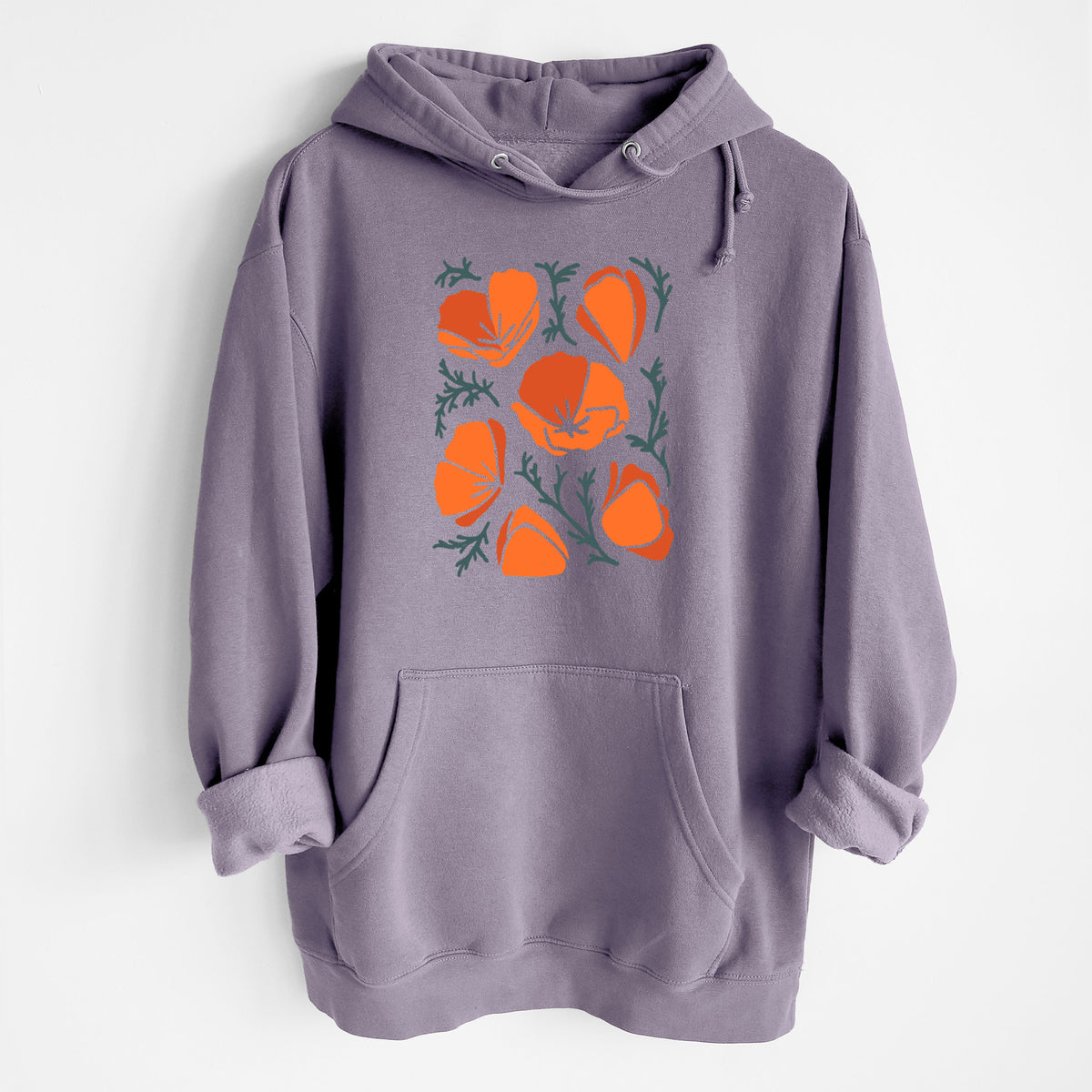 Poppy Vibes - Heavyweight Fleece Hoodie