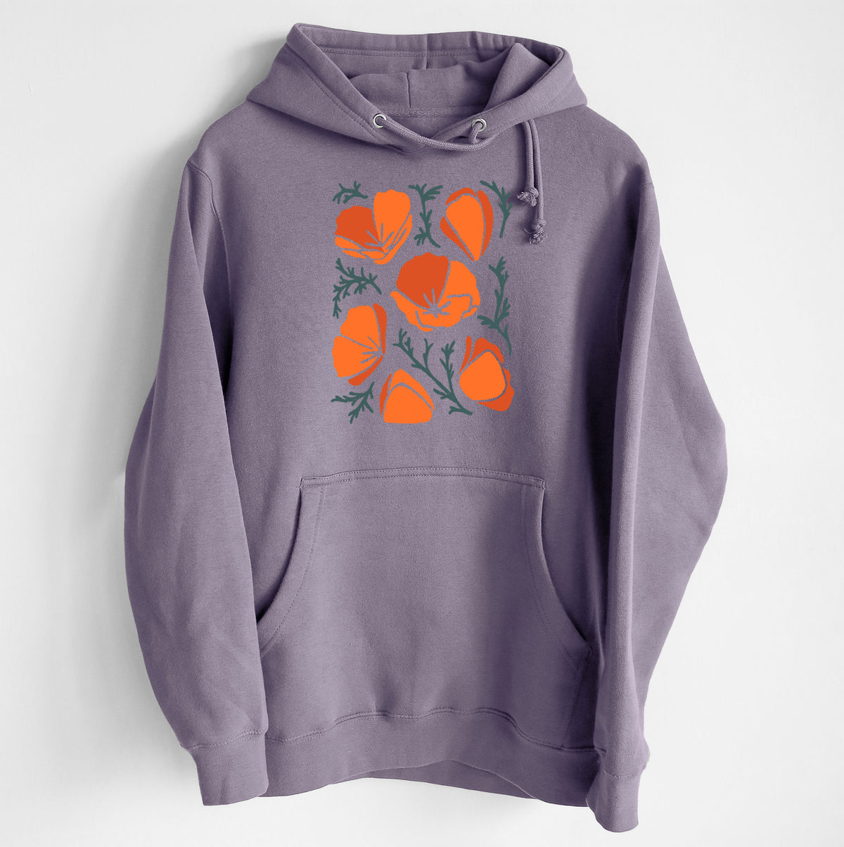 Poppy Vibes - Heavyweight Fleece Hoodie
