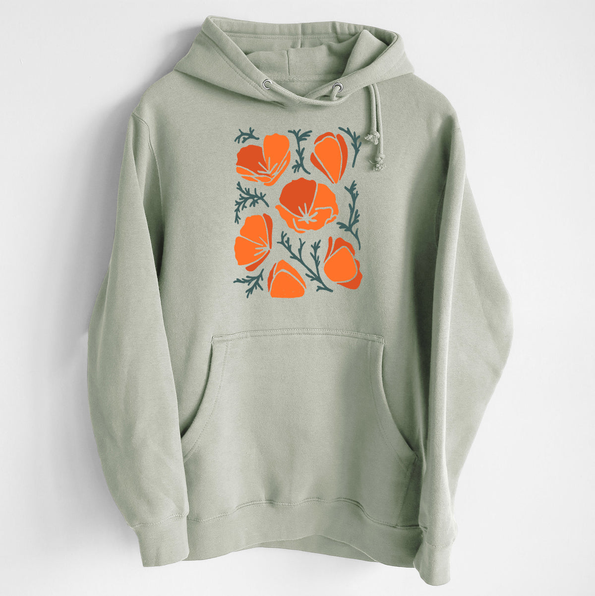 Poppy Vibes - Heavyweight Fleece Hoodie