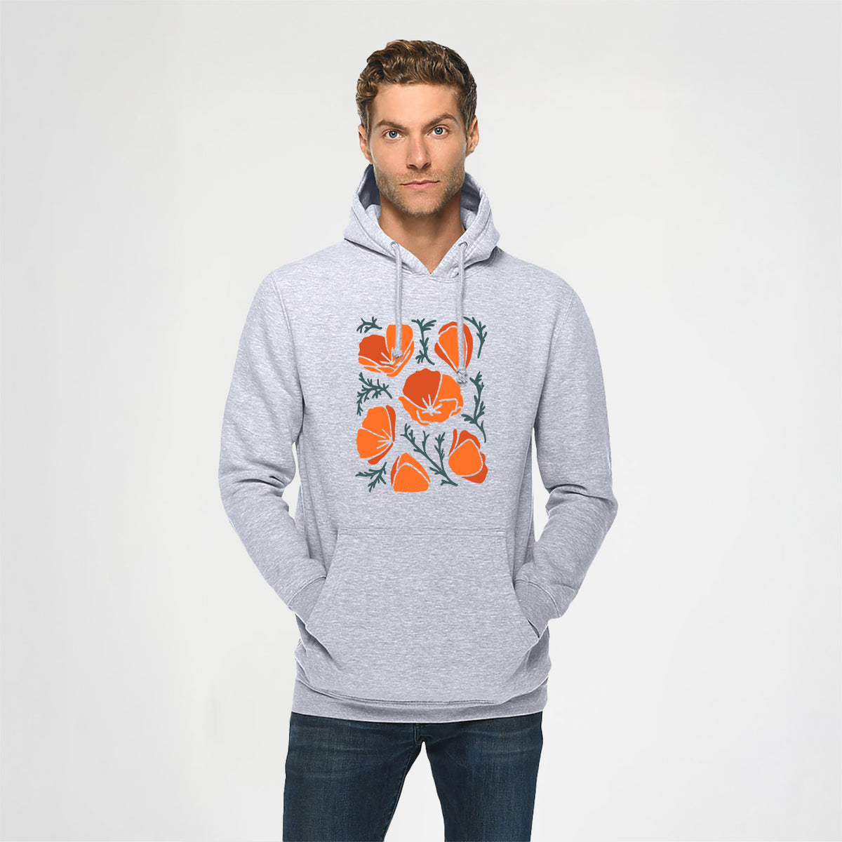 Poppy Vibes - Heavyweight Fleece Hoodie