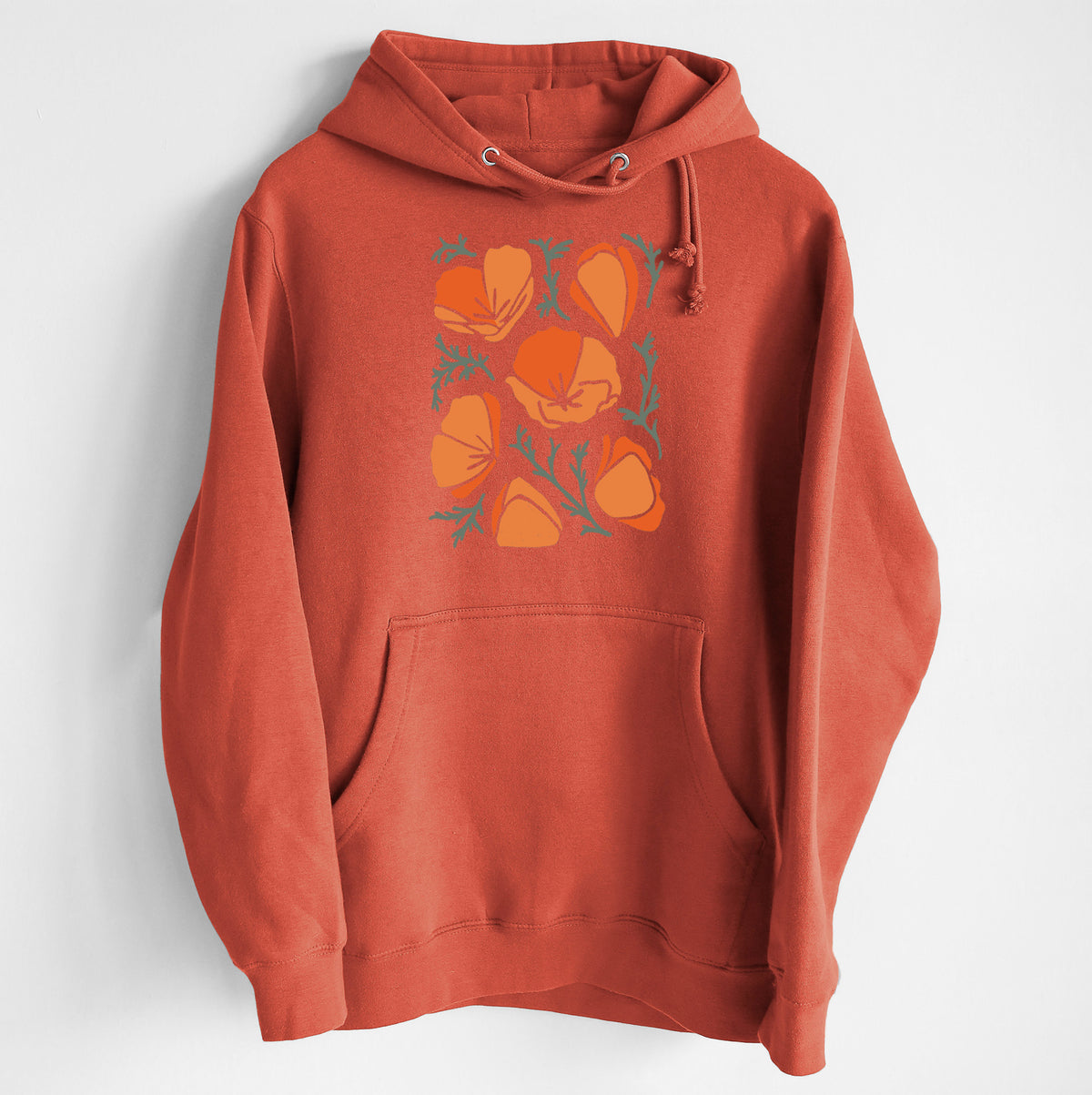 Poppy Vibes - Heavyweight Fleece Hoodie