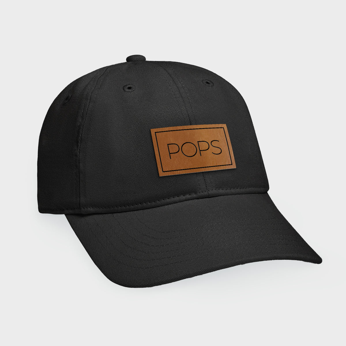 Pops Baseball Hat - 100% Organic Cotton Baseball Cap
