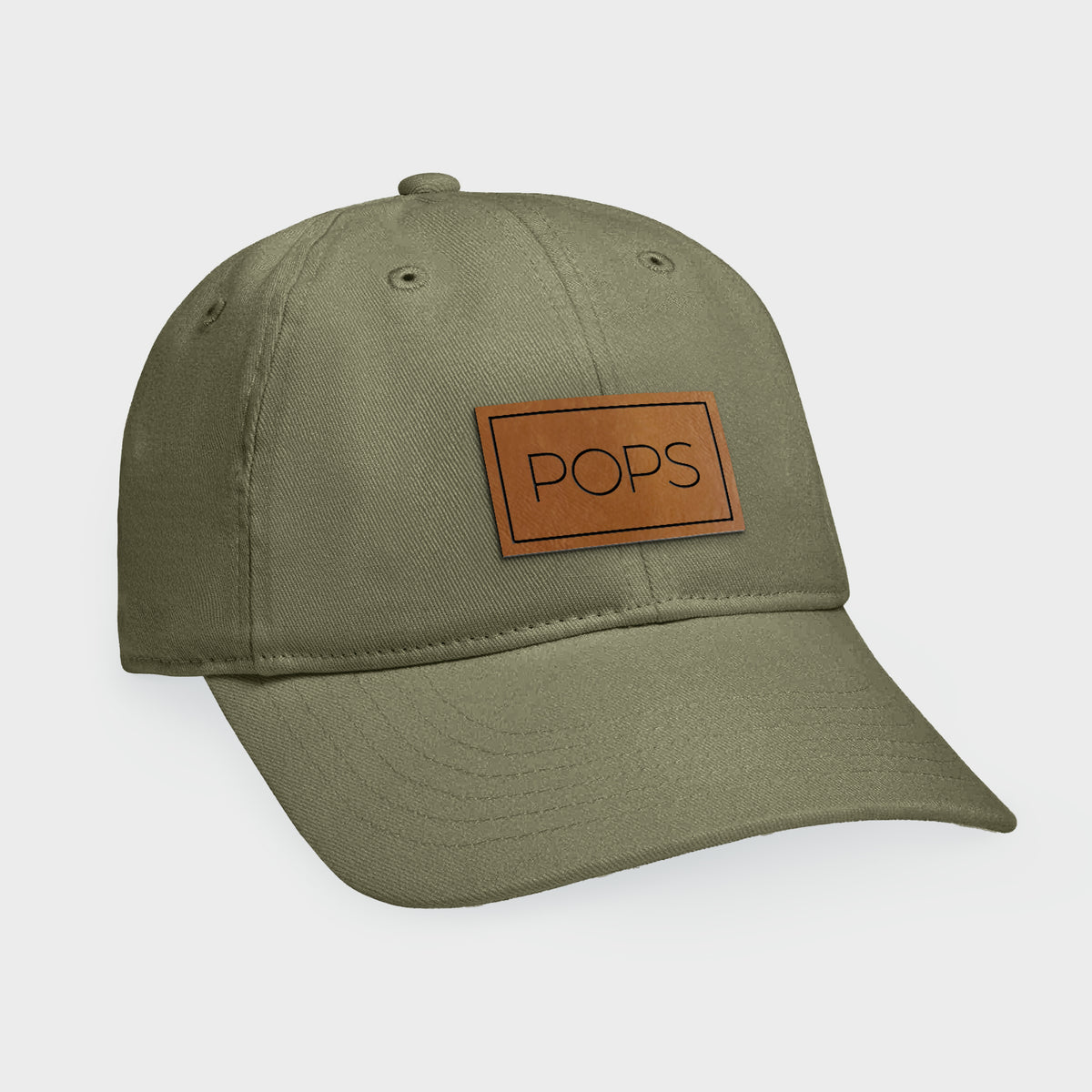 Pops Baseball Hat - 100% Organic Cotton Baseball Cap