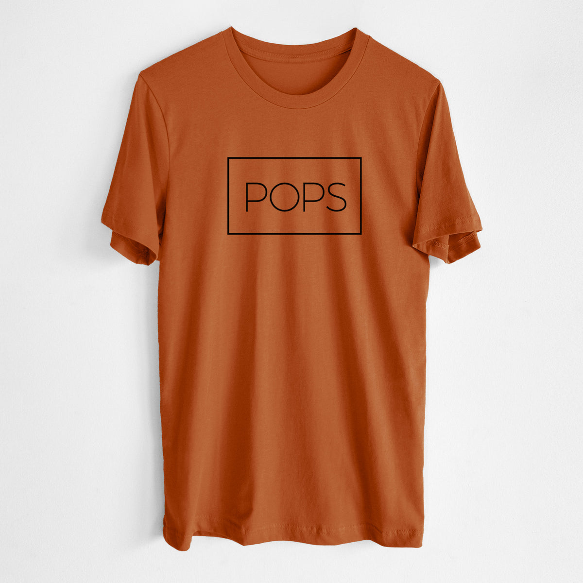 Pops Boxed 1 line - Lightweight 100% Cotton Unisex Crewneck