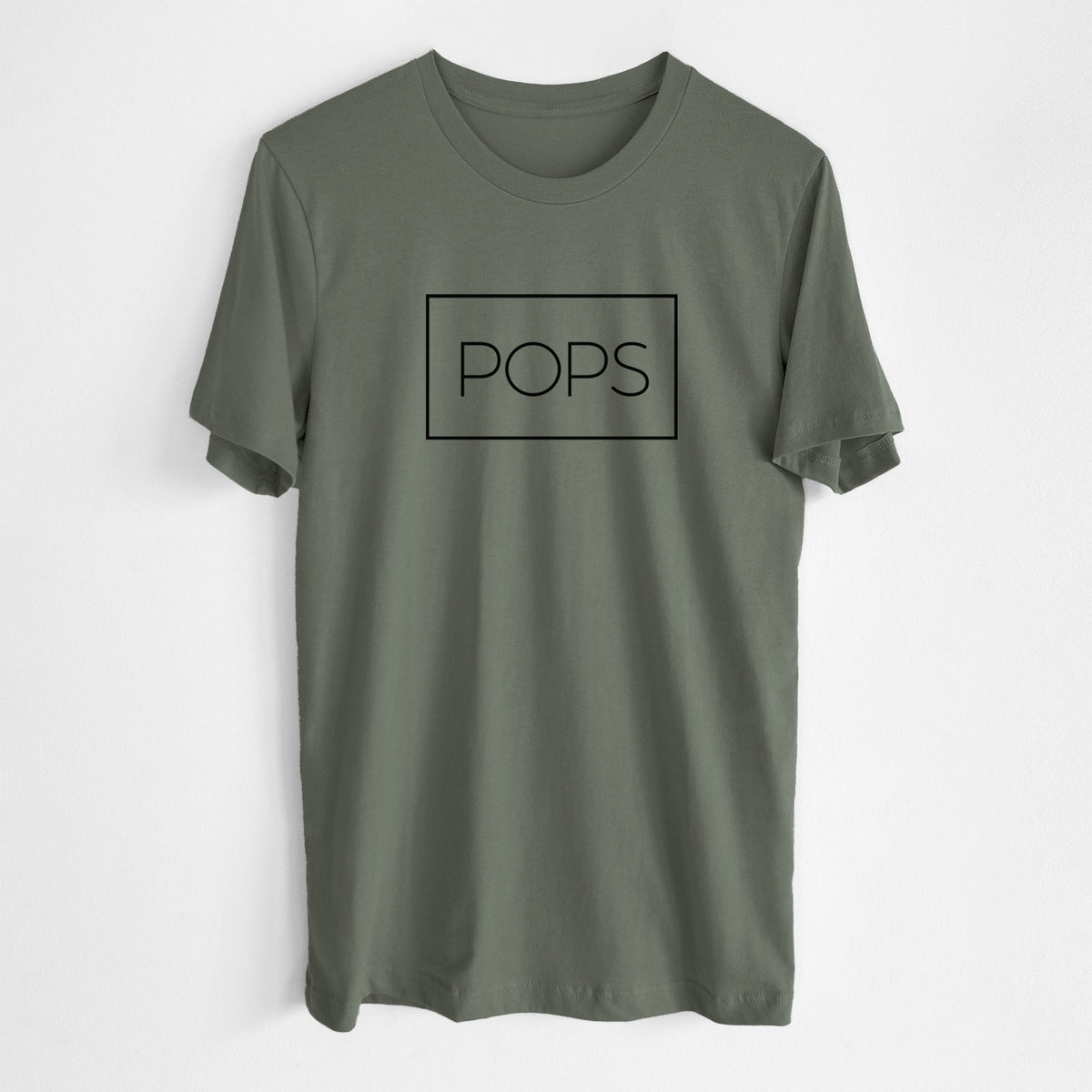Pops Boxed 1 line - Lightweight 100% Cotton Unisex Crewneck