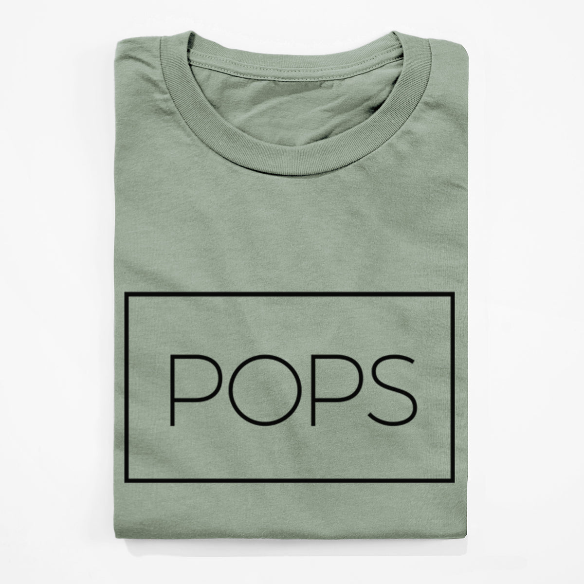 Pops Boxed 1 line - Lightweight 100% Cotton Unisex Crewneck