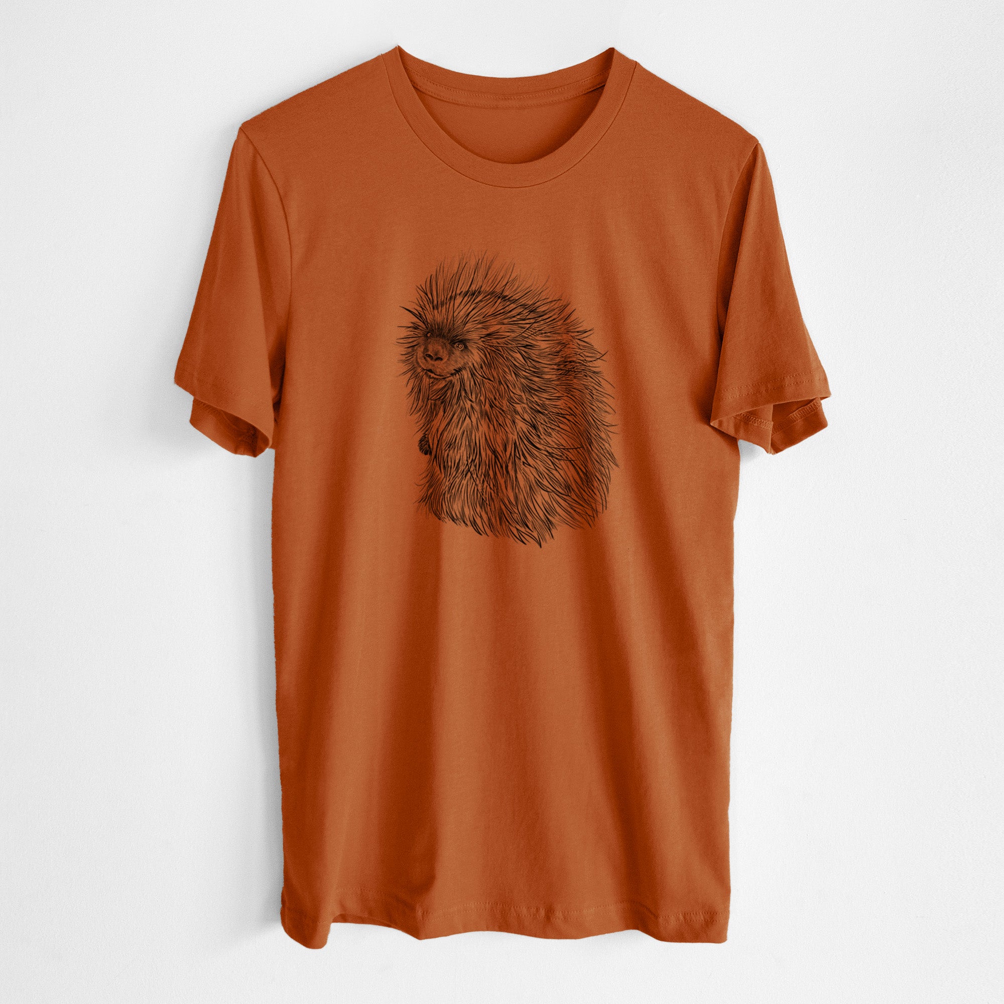 North American Porcupine - Erethizon dorsatum - Lightweight 100% Cotton Unisex Crewneck