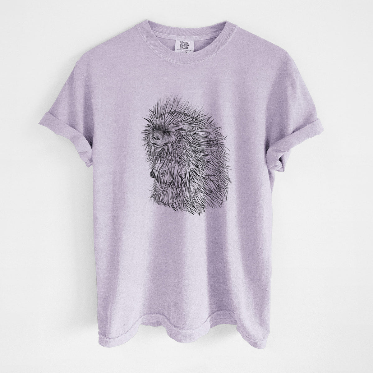 North American Porcupine - Erethizon dorsatum - Unisex Comfort Colors Garment-Dyed Heavyweight T-shirt