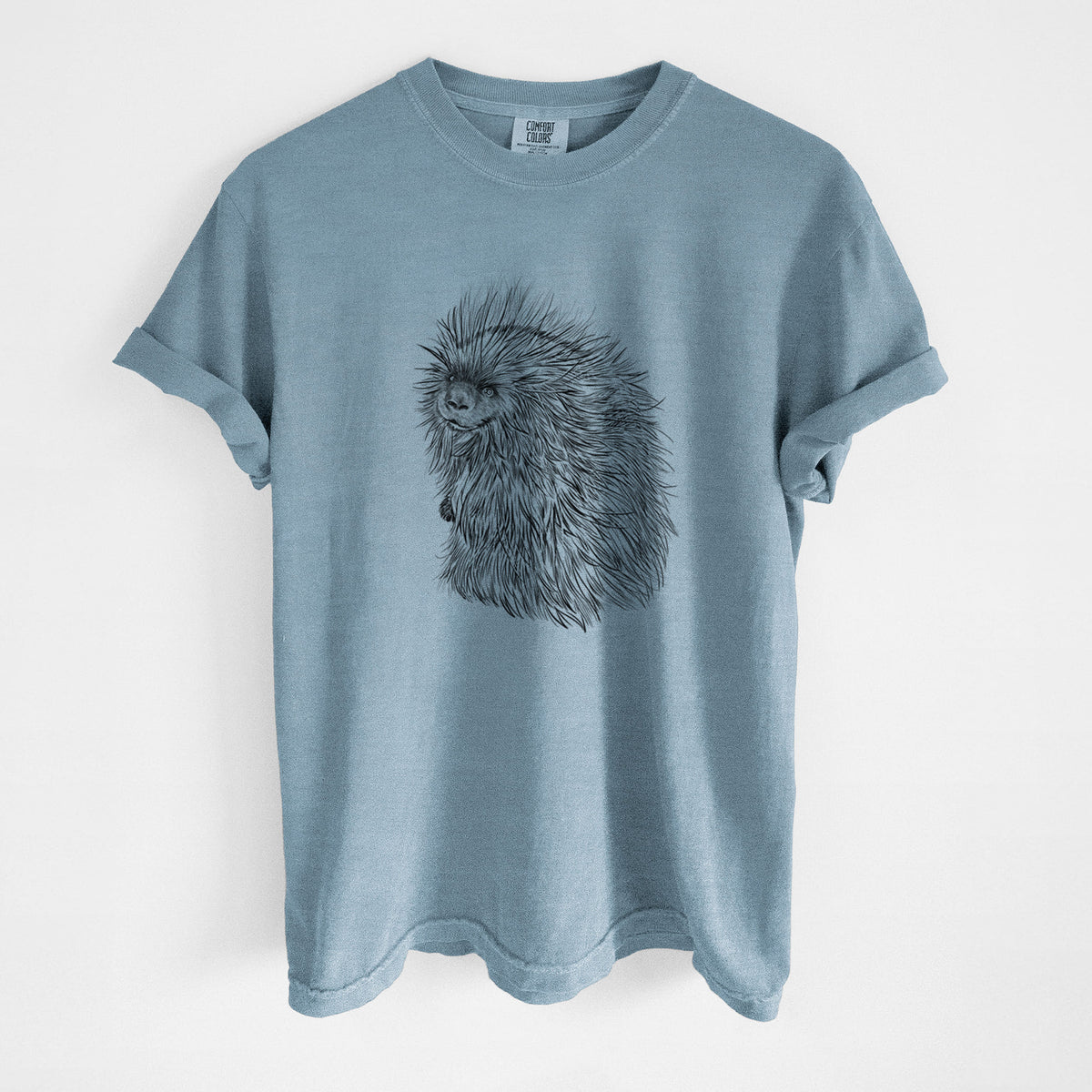 North American Porcupine - Erethizon dorsatum - Unisex Comfort Colors Garment-Dyed Heavyweight T-shirt