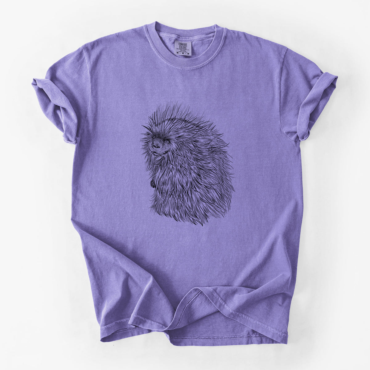 North American Porcupine - Erethizon dorsatum - Unisex Comfort Colors Garment-Dyed Heavyweight T-shirt