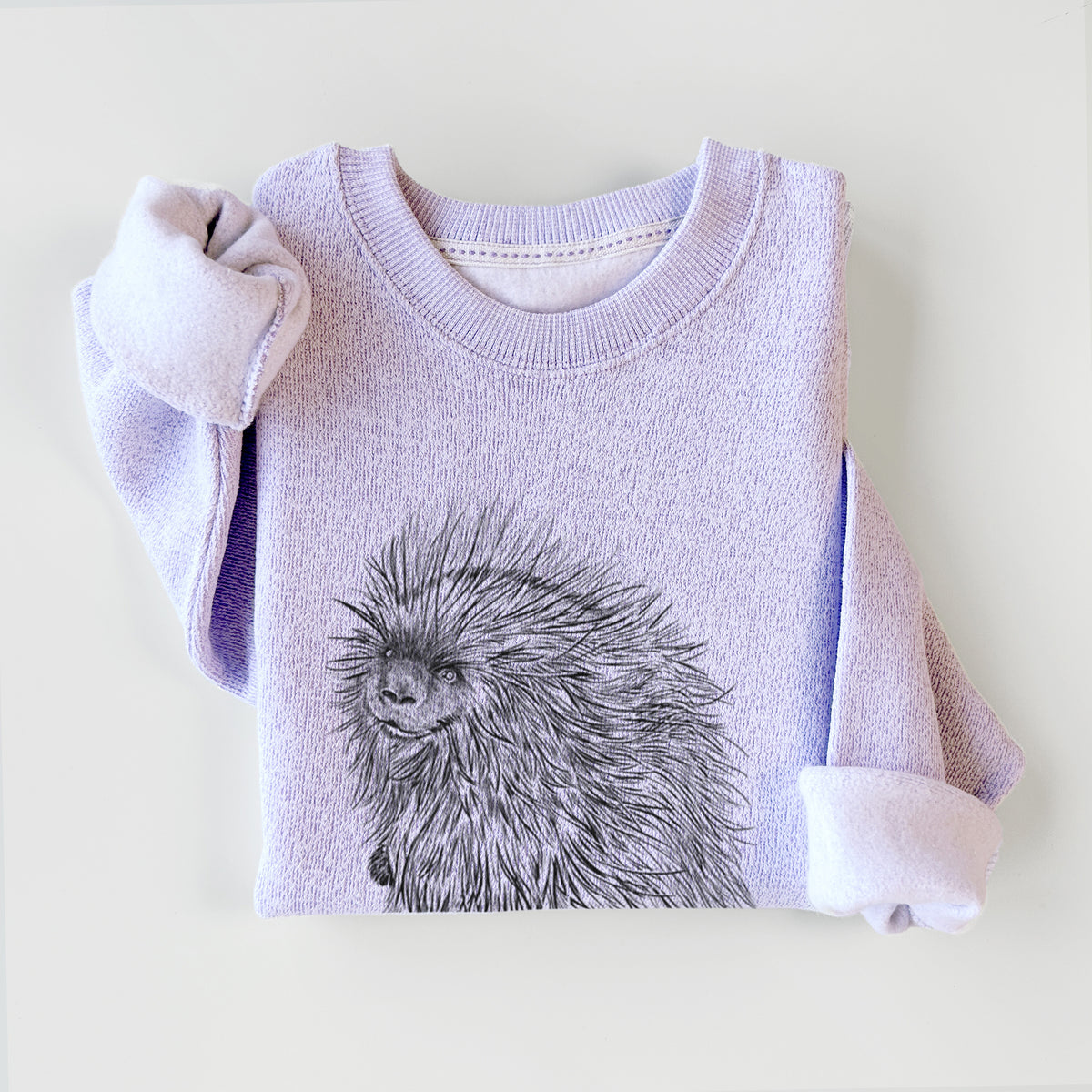 North American Porcupine - Erethizon dorsatum - Knit Sweatshirt