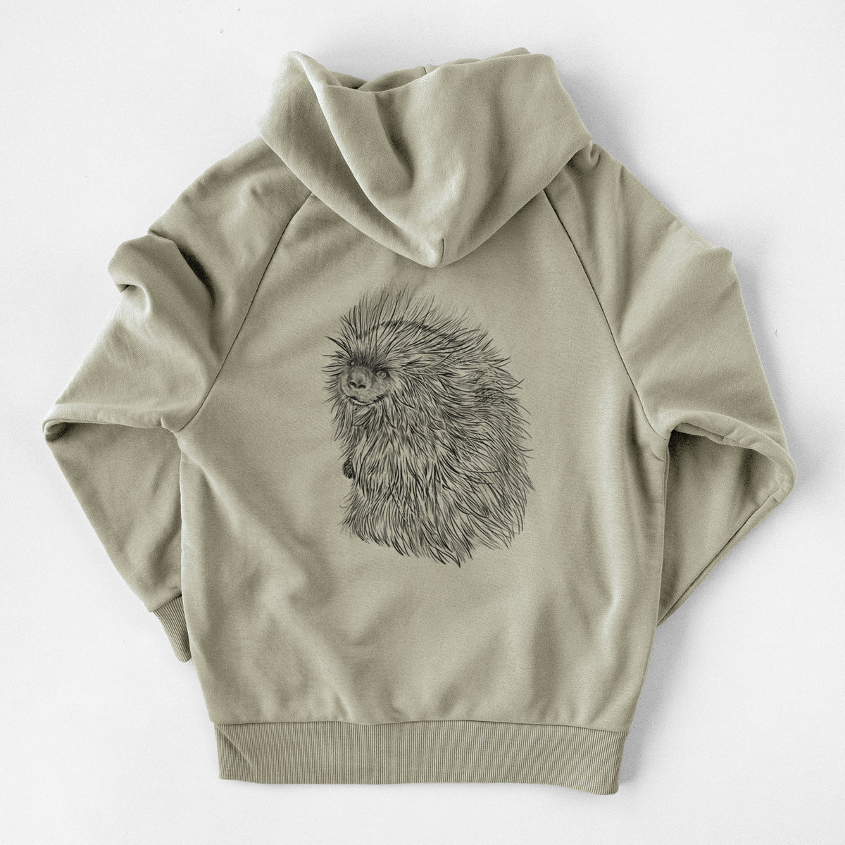 North American Porcupine - Erethizon dorsatum - UltraLuxe Heavyweight French Terry Hoodie