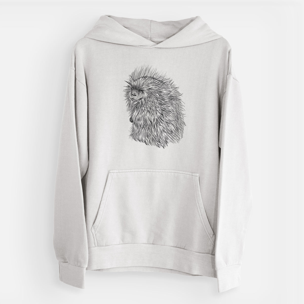 North American Porcupine - Erethizon dorsatum  - Urban Heavyweight Hoodie