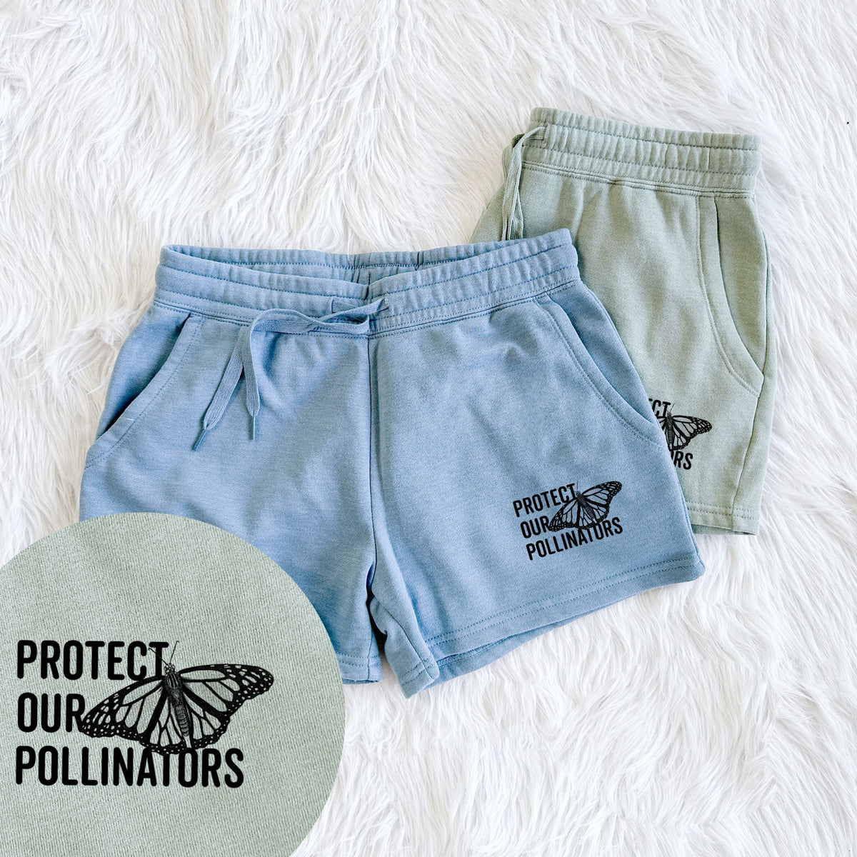 Protect our Pollinators - Women's Cali Wave Shorts