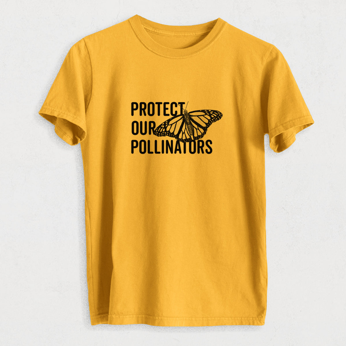 Protect our Pollinators - Heavyweight Men&#39;s 100% Organic Cotton Tee