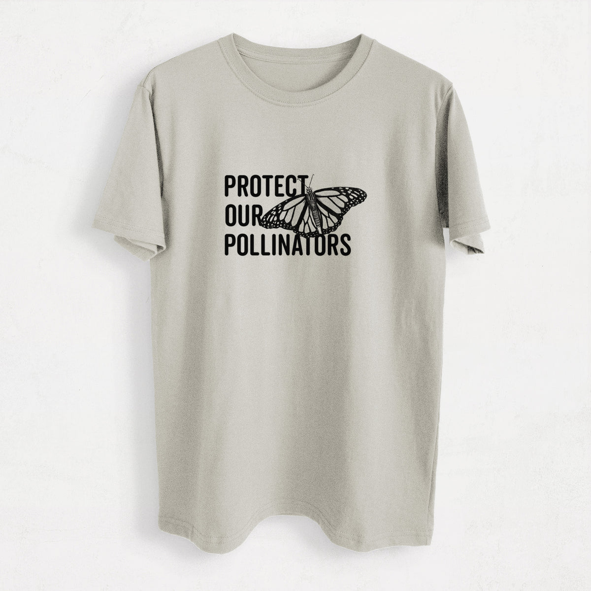 Protect our Pollinators - Heavyweight Men&#39;s 100% Organic Cotton Tee