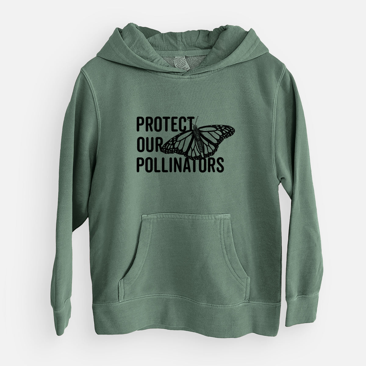 Protect our Pollinators - Youth Pigment Dyed Hoodie