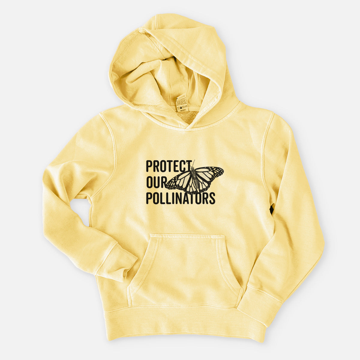 Protect our Pollinators - Youth Pigment Dyed Hoodie