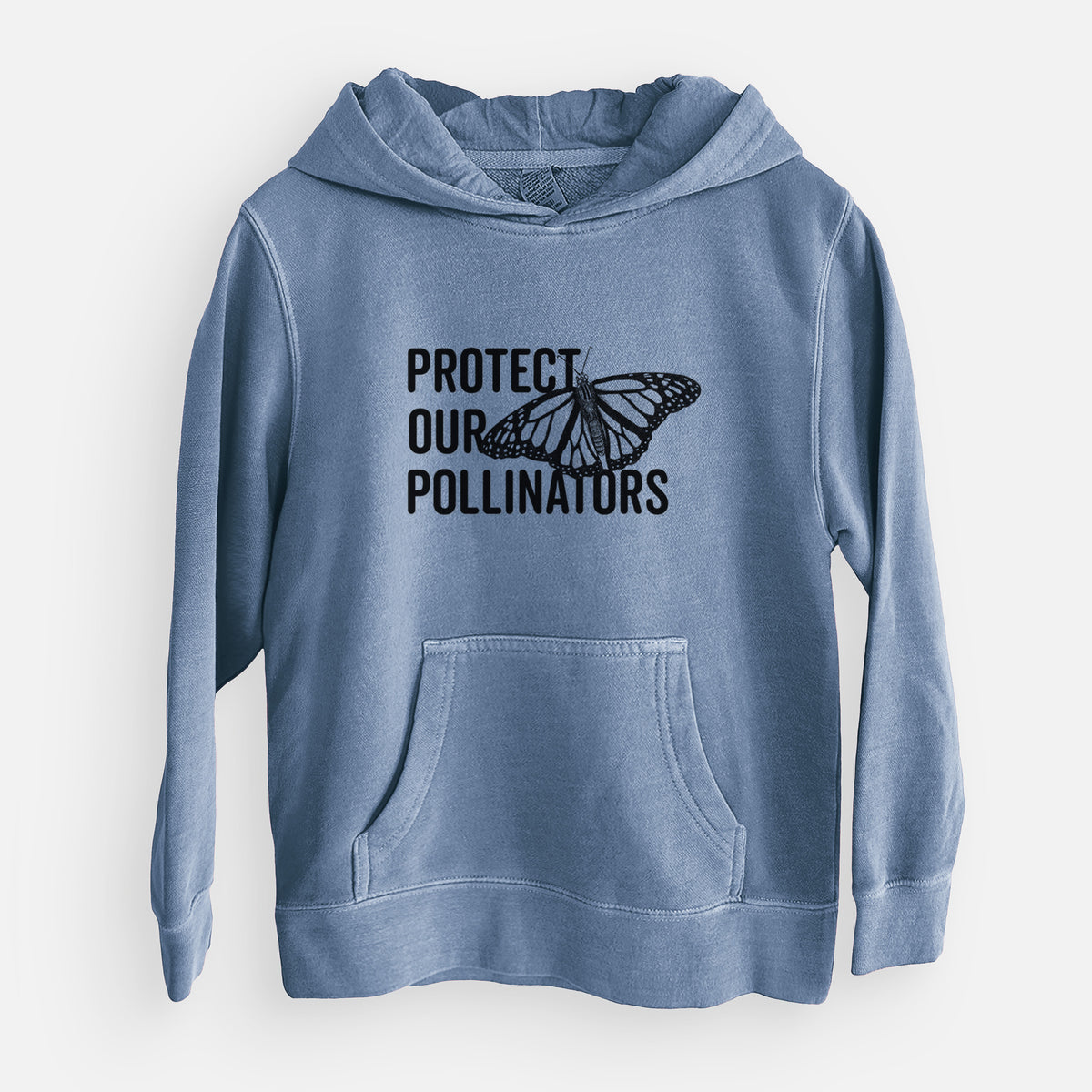 Protect our Pollinators - Youth Pigment Dyed Hoodie