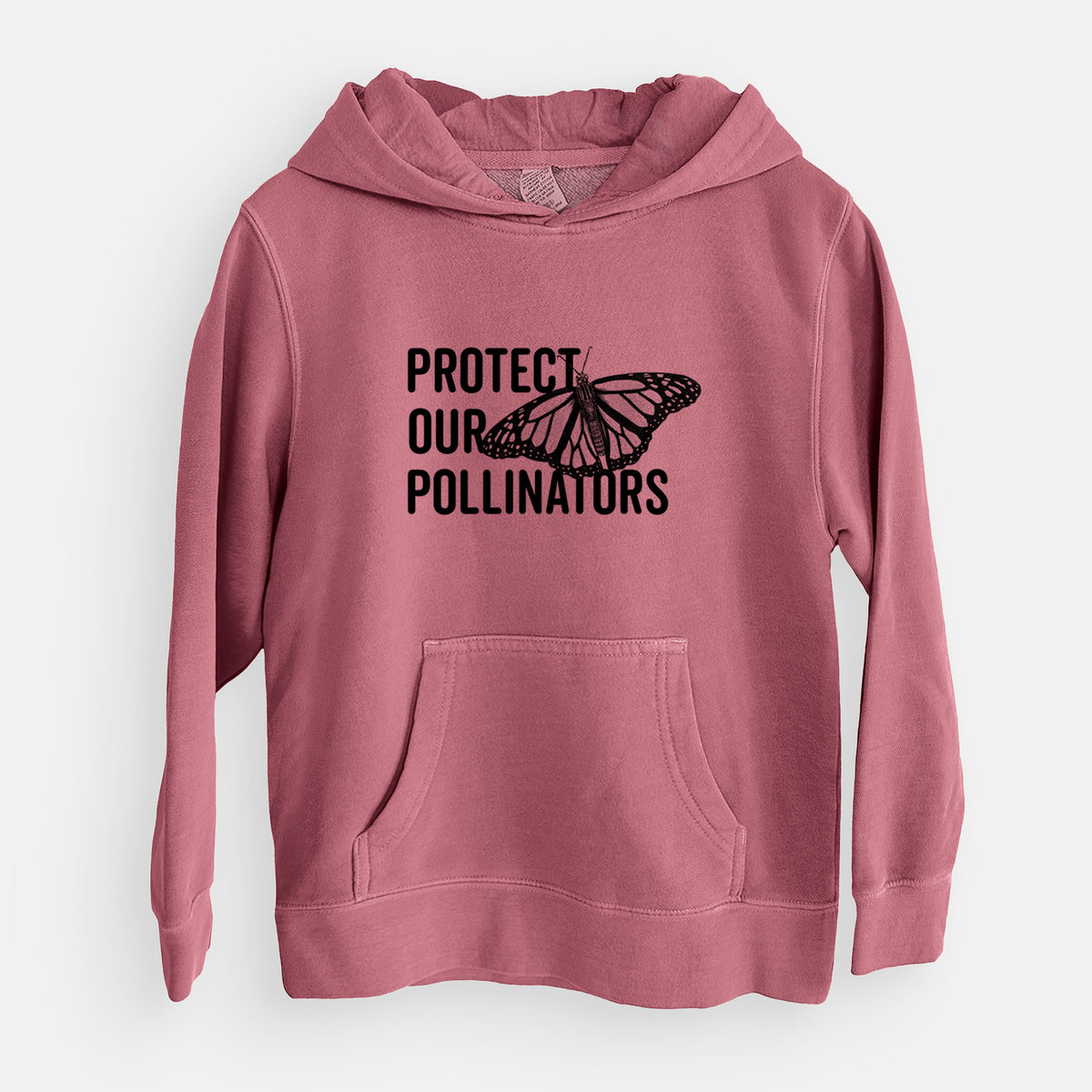 Protect our Pollinators - Youth Pigment Dyed Hoodie