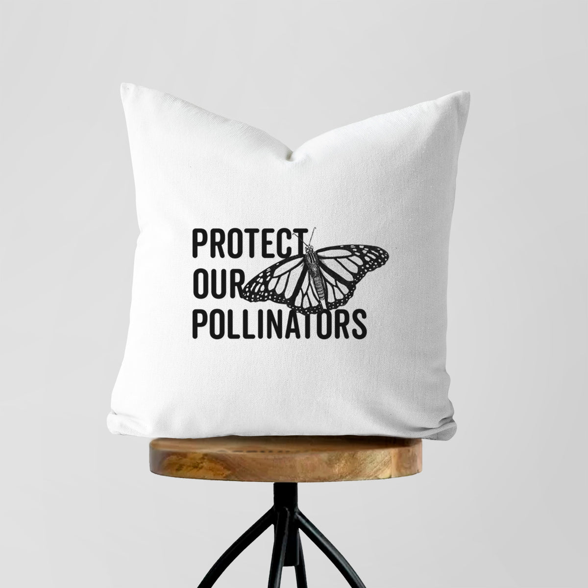 Protect our Pollinators - Throw Pillow Cover