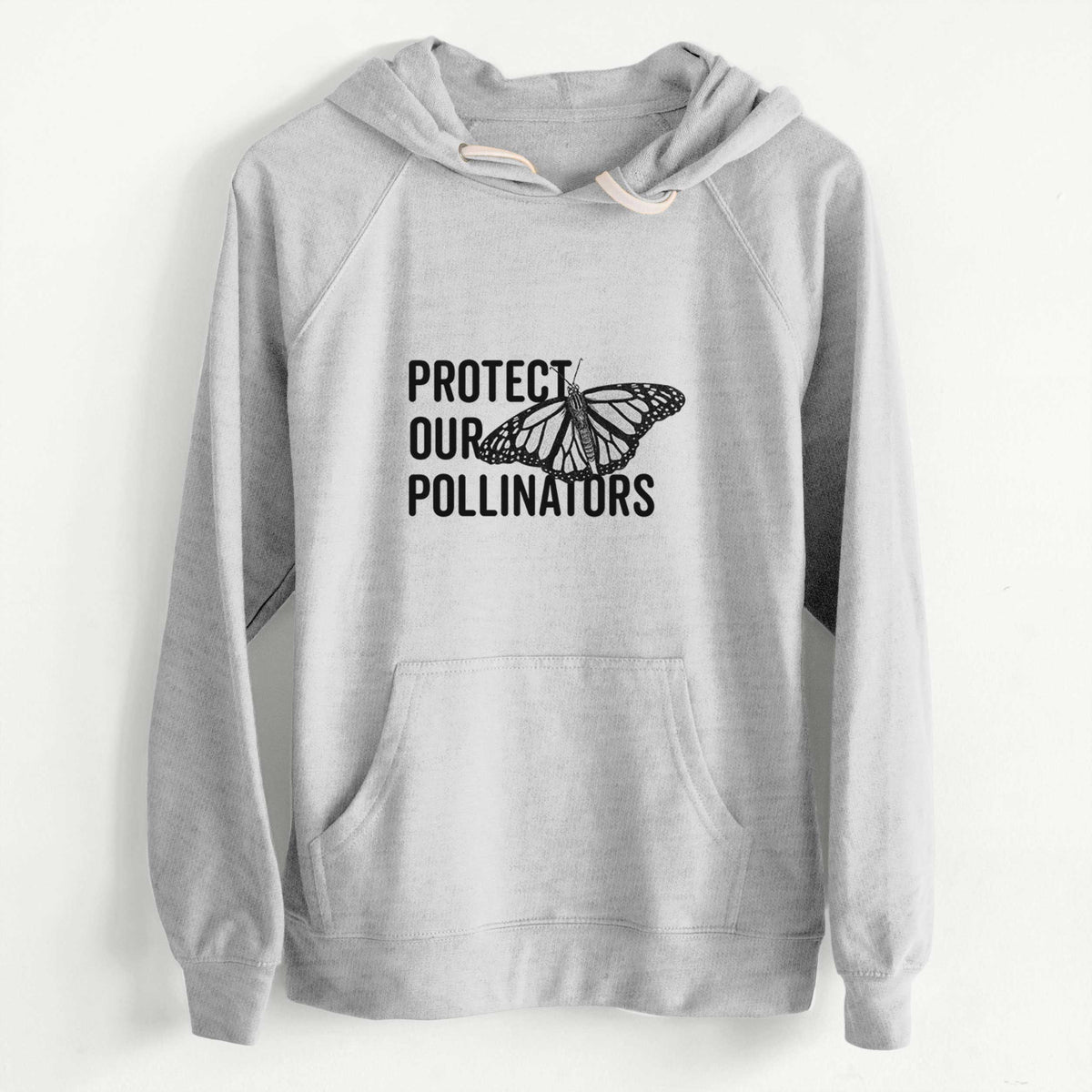 CLEARANCE - Protect our Pollinators  - Unisex Slim Fit Loopback Terry Hoodie