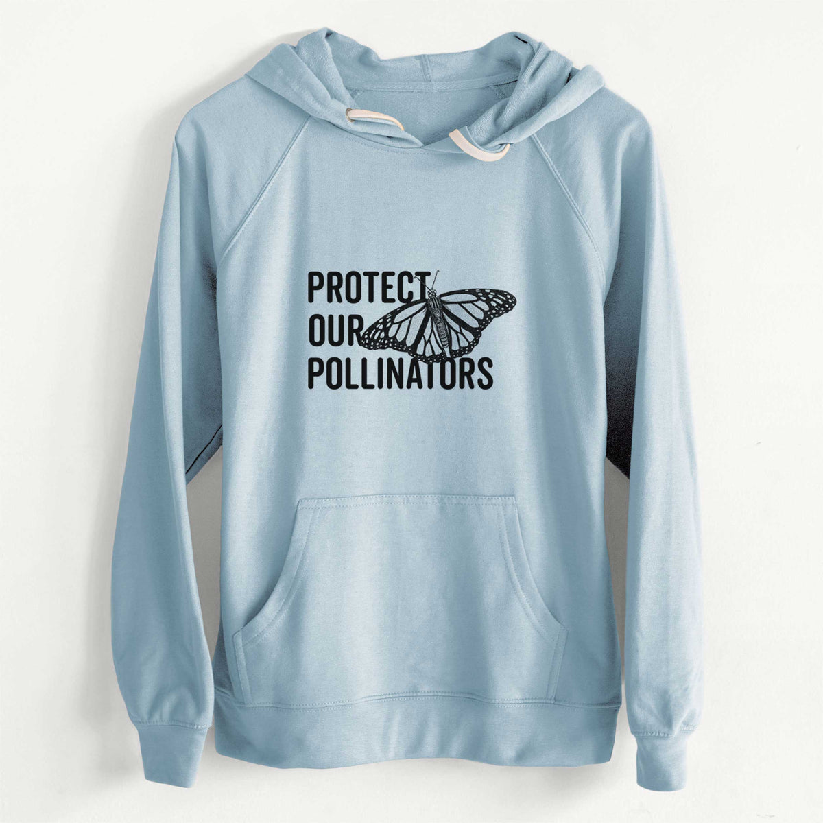 CLEARANCE - Protect our Pollinators  - Unisex Slim Fit Loopback Terry Hoodie