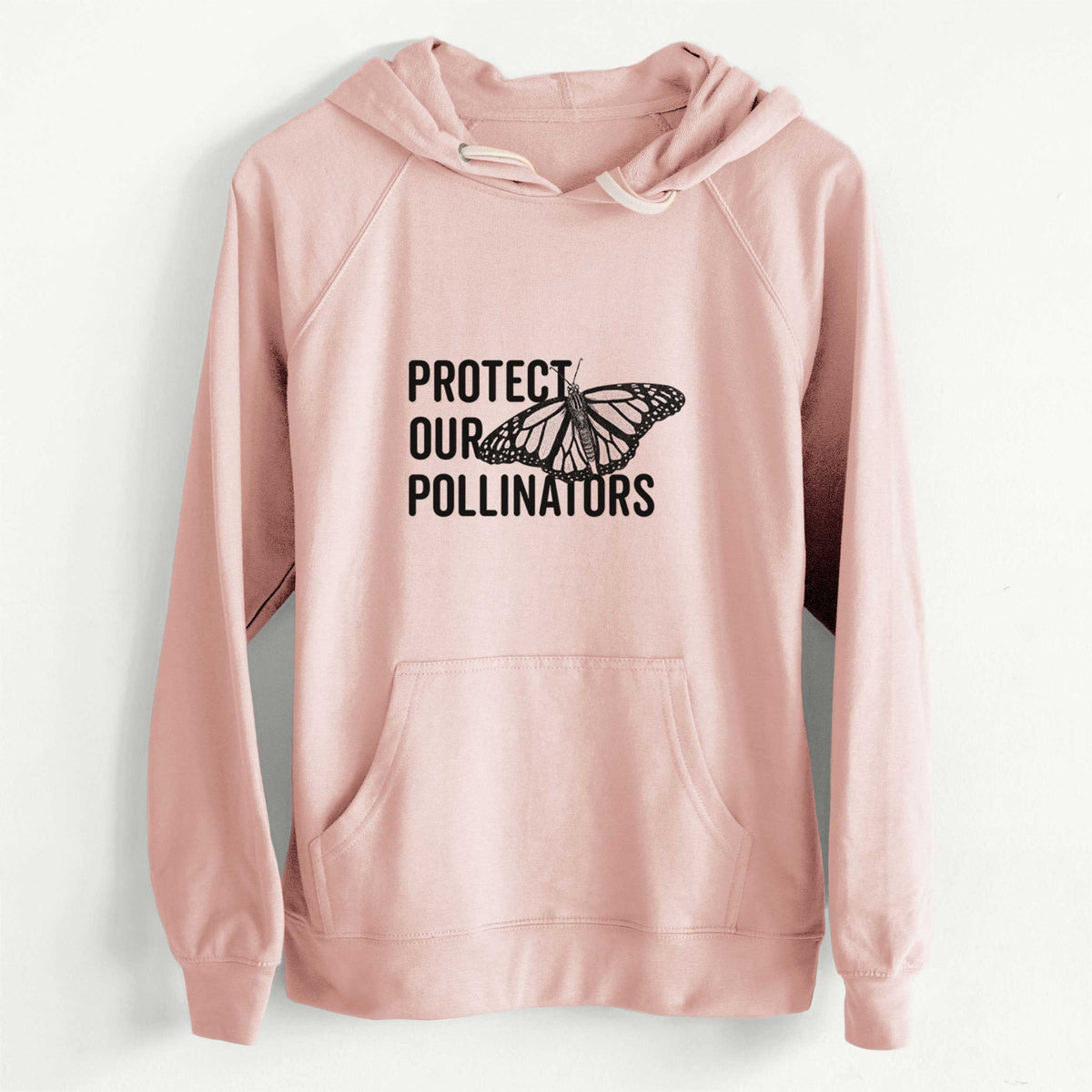 CLEARANCE - Protect our Pollinators  - Unisex Slim Fit Loopback Terry Hoodie