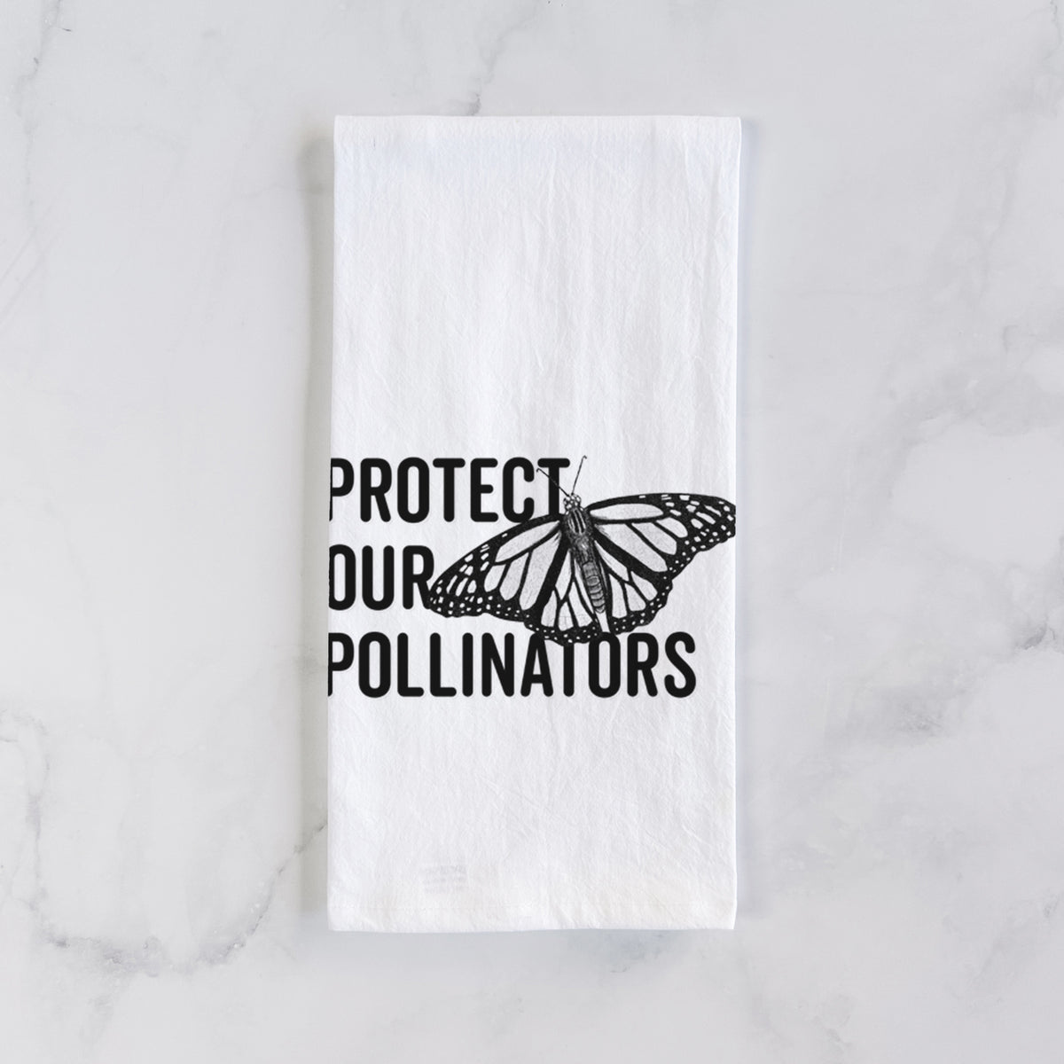 Protect our Pollinators Tea Towel