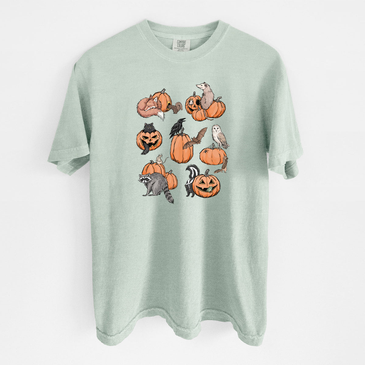 Woodland Pumpkin Patch Party - Unisex Comfort Colors Garment-Dyed Heavyweight T-shirt