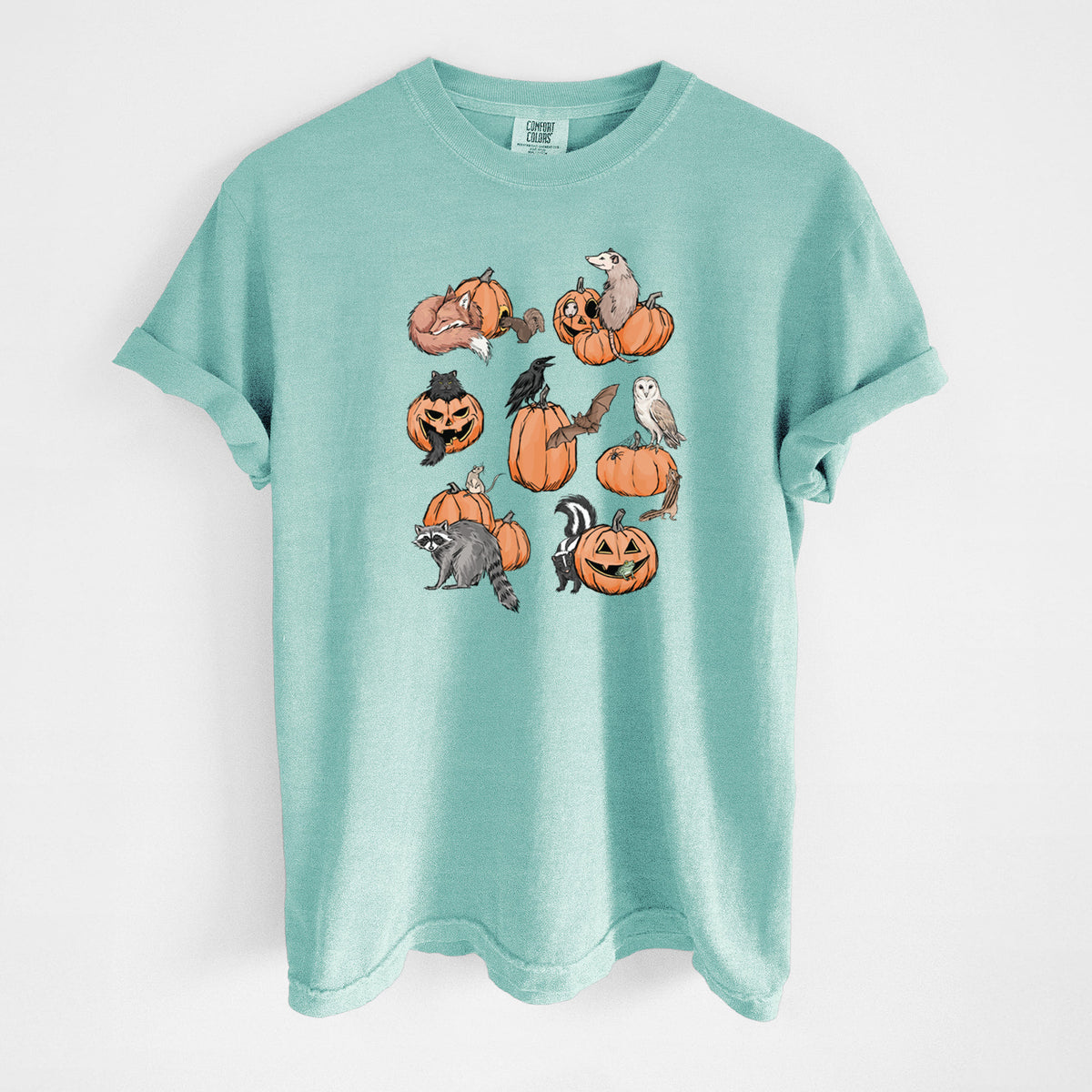 Woodland Pumpkin Patch Party - Unisex Comfort Colors Garment-Dyed Heavyweight T-shirt